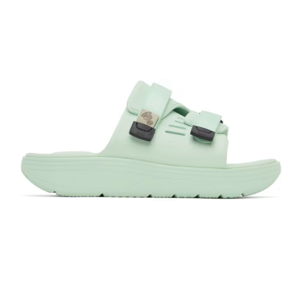 Suicoke Light Green Slides